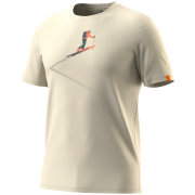 Muška majica Dynafit Graphic Co T-Shirt M bež 7962 - overcast/TRAILBREAKER