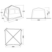 Šator Outwell Fastlane 300 Shelter