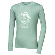 Dječja funkcionalna majica Sensor Merino DF Planet Basil Green svijetlo zelena Basil Green
