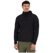 Muške funkcionalne majice dugih rukava Fundango Nagano Full Zip Hoodie crna black
