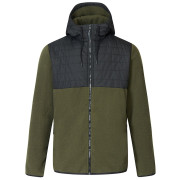 Muška hibridna jakna Regatta Frankie Borg Hybrid khaki/crna DarkKhak/Blk