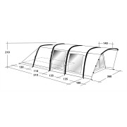 Šator na napuhavanje Outwell Flagstaff 6A