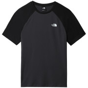 Muške funkcionalne majice The North Face Tanken Raglan Tee - Eu crna/siva Asphalt Grey/Tnf Black