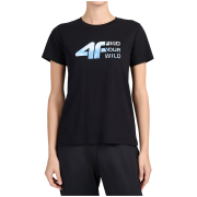 Ženska majica 4F Tshirt F3496 crna Deep Black