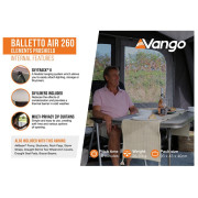 Šator za kamper Vango Balletto Air 260 Elements ProShield