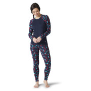 Ženska termo majica Smartwool W Merino 250 Baselayer Pattern Crew Bxd