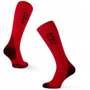 Kompresijske čarape Zulu Run Compression M crvena/crna