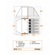 Šator Vango Beta 550XL