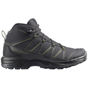 Muške trekking cipele Salomon Exraise Mid Gtx crna/zelena Black / Black / Olive Night