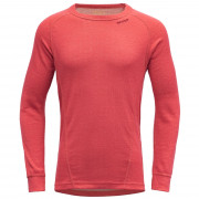 Dječja funkcionalna majica Devold Duo Active Junior Shirt crvena/ružičasta Poppy