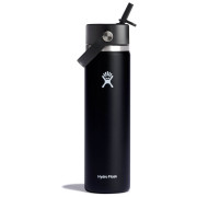 Termo boca Hydro Flask Wide Flex Straw Cap 24 oz crna