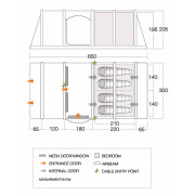 Šator Vango Valencia II Air 450