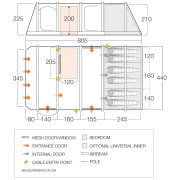 Šator na napuhavanje Vango Anantara IV Air 650XL