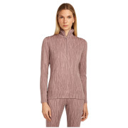 Ženska funkcionalna majica Icebreaker Women Merino 260 Tech Vertex LS Half Zip Delta Lines AOP