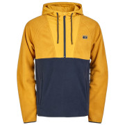 Muške funkcionalne majice dugih rukava Fundango Carlos Fleece Pullover žuta kangoo