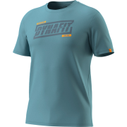 Muška majica Dynafit Graphic Co T-Shirt M svijetlo plava 3161 - smoke blue/TABLOID