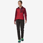 Ženska softshell jakna Patagonia R1 CrossStrata Hoody