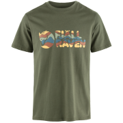 Muška majica Fjällräven Multicolor Logo T-shirt M zelena Laurel Green