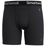 Muške funkcionalne bokserice Smartwool M Everyday Merino Boxer Brief Boxed crna BLACK