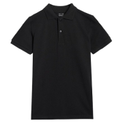Dječja majica 4F Polo Shirt M614 crna DEEP BLACK