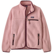 Dječja dukserica Patagonia K's Retro Pile Jacket - Fuzzy Mauve ružičasta Fuzzy Mauve