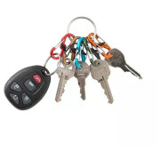 Privjesak za ključeve Nite Ize KeyRing Locker Aluminum 5 S-Biner