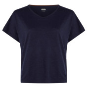 Ženska funkcionalna majica Icebreaker Women Mer 150 Lodge SS Tee tamno plava Midnight Navy