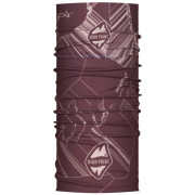 Šal High Point Tau Scarf ružičasta/boja vina Fig