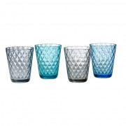 Set čaša Brunner Diamond Set plava/siva