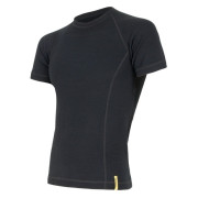 Muške funkcionalne majice Sensor Merino DF kr. rukav crna Black