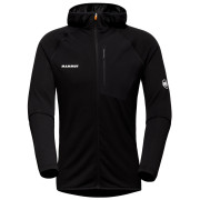 Muške funkcionalne majice dugih rukava Mammut Aenergy Light ML Hooded Jacket crna black 0001