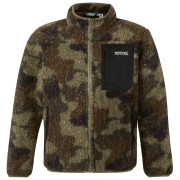 Dječja dukserica Regatta Junior Frankie Warm Fleece tamno zelena OlivNtCamPr