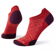 Ženske čarape Smartwool Run Zero Cushion Low Ankle Socks crvena