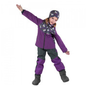 Dječje softshell hlače s runom Unuo Basic uzorak