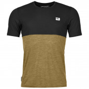 Muške funkcionalne majice Ortovox 150 Cool Logo Ts M crna /smeđa