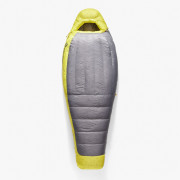 Vreća za spavanje od perja Sea to Summit Spark Women's -9C Long siva/žuta Pewter Grey