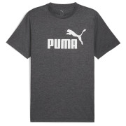 Muška majica Puma Ess No. 1 Logo Heather Tee crna PUMA Black