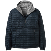 Muška jakna Rab Microlighter Pullover Down Hoody plava