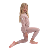 Dječje funkcionalno donje rublje Sensor Merino Air Set Dusty Pink