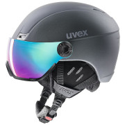 Skijaška kaciga Uvex HLMT 400 Visor style siva TitanumMat