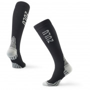 Kompresijske čarape Zulu Run Compression W crna/siva