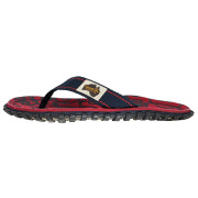 Japanke Gumbies Islander Flip-Flops - Red & Blue Rose