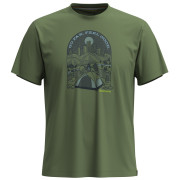 Majica Smartwool Streets to Peaks Short Sleeve Graphic Tee zelena fern green