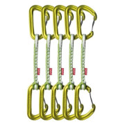 Pakiranje kompleta za penjanje Ocún HAWK QD WIRE DYN 8 mm 15 cm 5-pack svijetlo zelena green