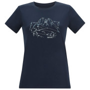 Ženska majica Regatta Womens Fingal Stretch tamno plava Navy