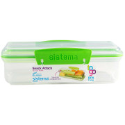 Kutija za užinu Sistema Snack Attack To Go svijetlo zelena