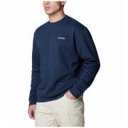 Muška dukserica Columbia Meridian Creek™ Crew tamno plava Collegiate Navy