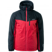 Muška zimska jakna Hi-Tec Brener crna/crvena HighRiskRed/Black