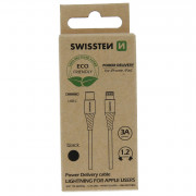 Kabeli za punjenje i sinhronizaciju Swissten USB-C/LIGHTNING