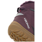 Dječje zimske cipele Viking Outdoor Footwear Spruce Barefoot Warm GTX 2V Wine